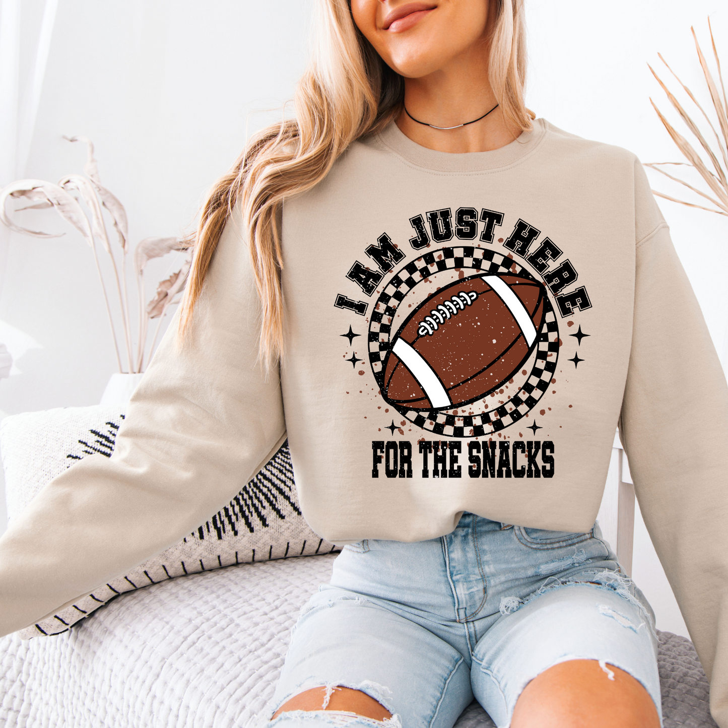 I am just here for the snacks