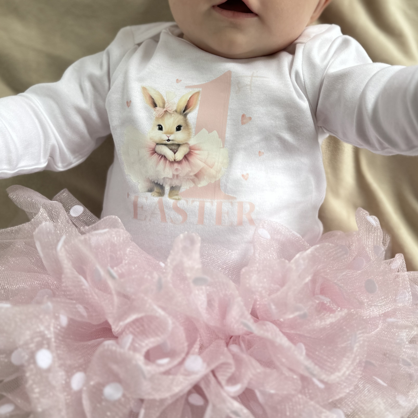 First Easter - Pink Tutu bunny