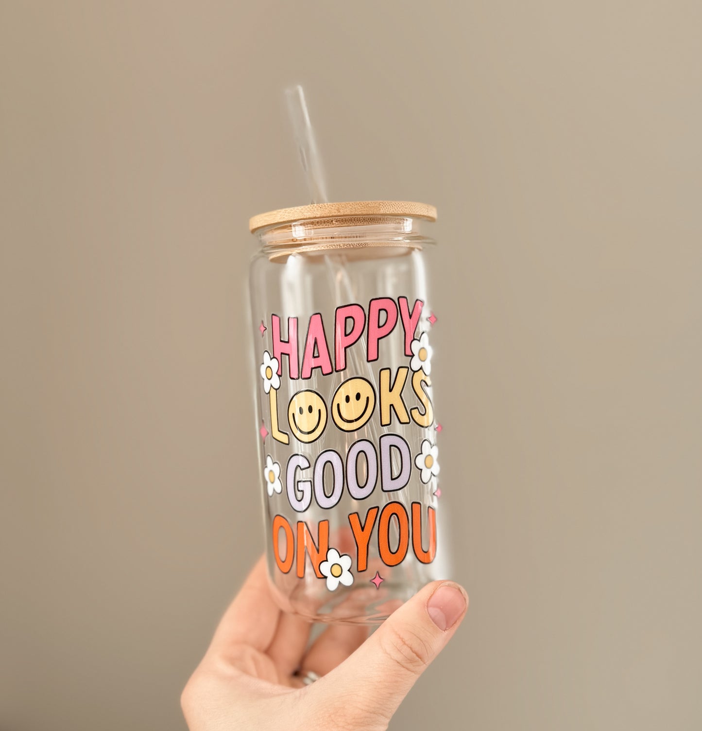 Happy looks good on you