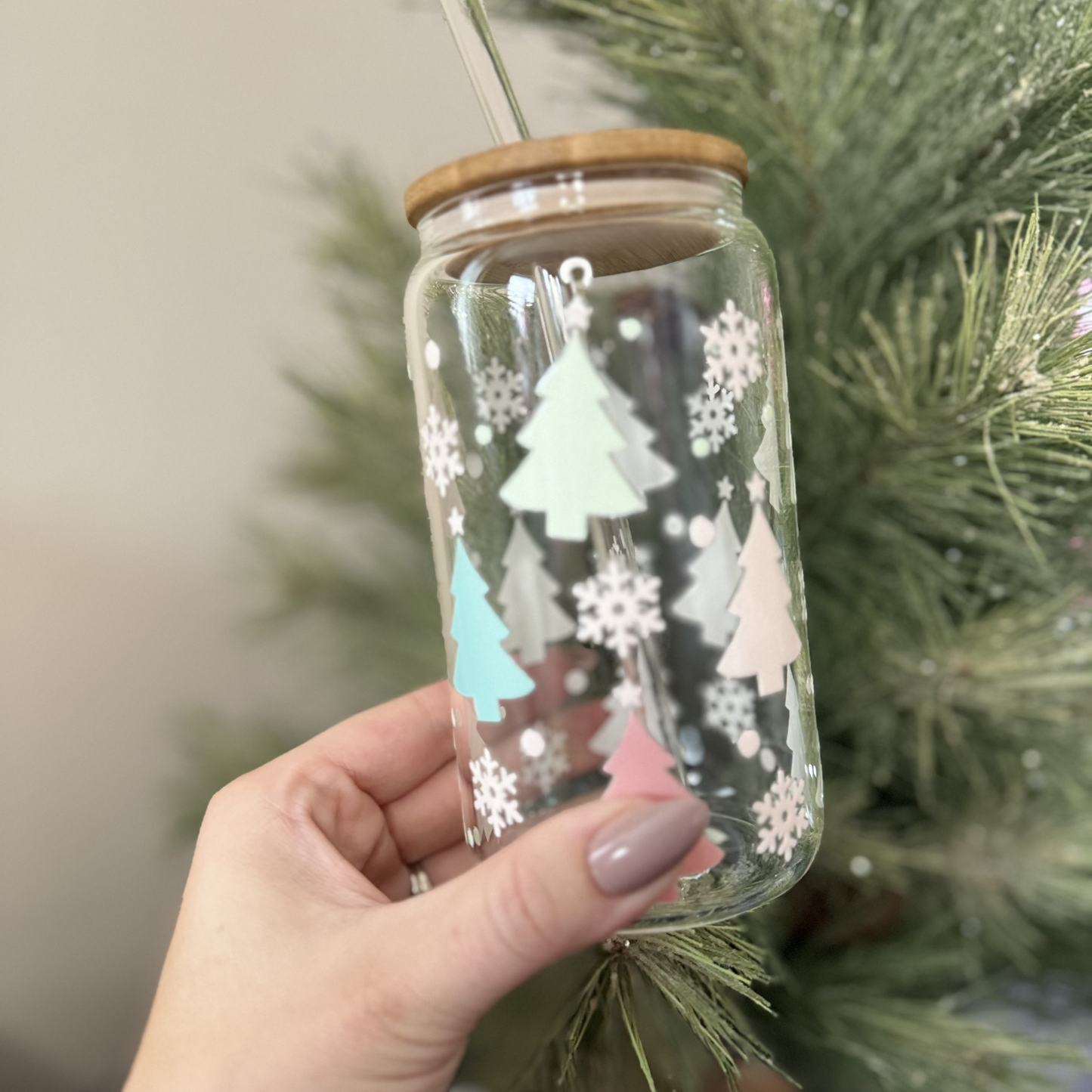 CHRISTMAS GLASS