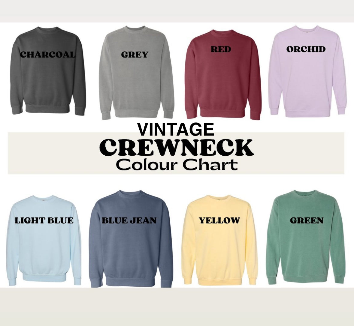 VARSITY Vintage Crewneck