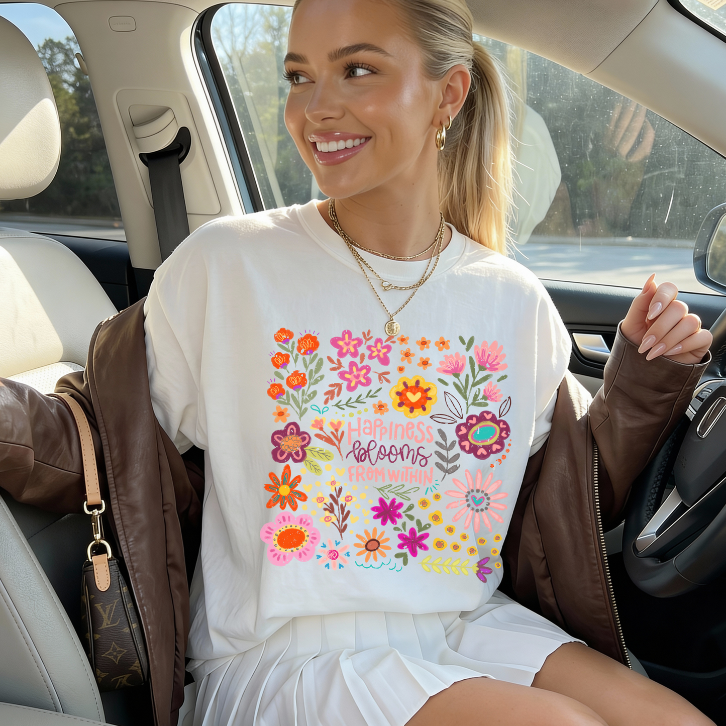 Happiness Blooms Within