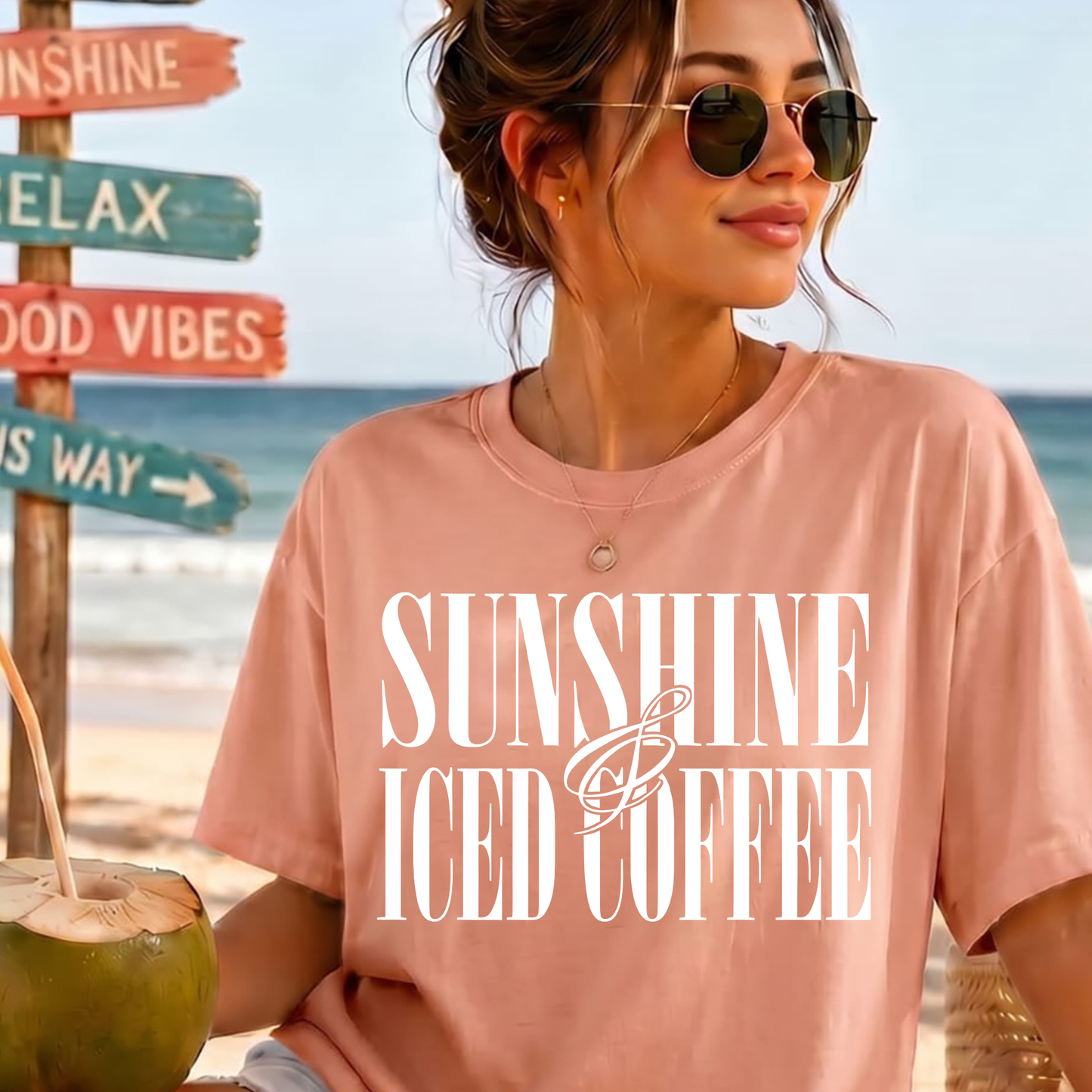 SUNSHINE & ICED COFFEE