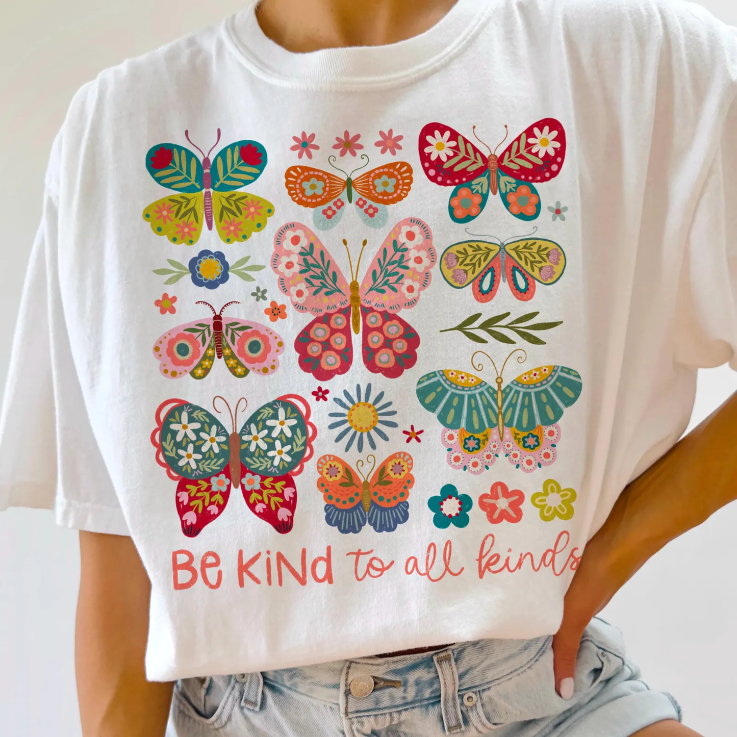Be Kind to all Kinds Butterflies