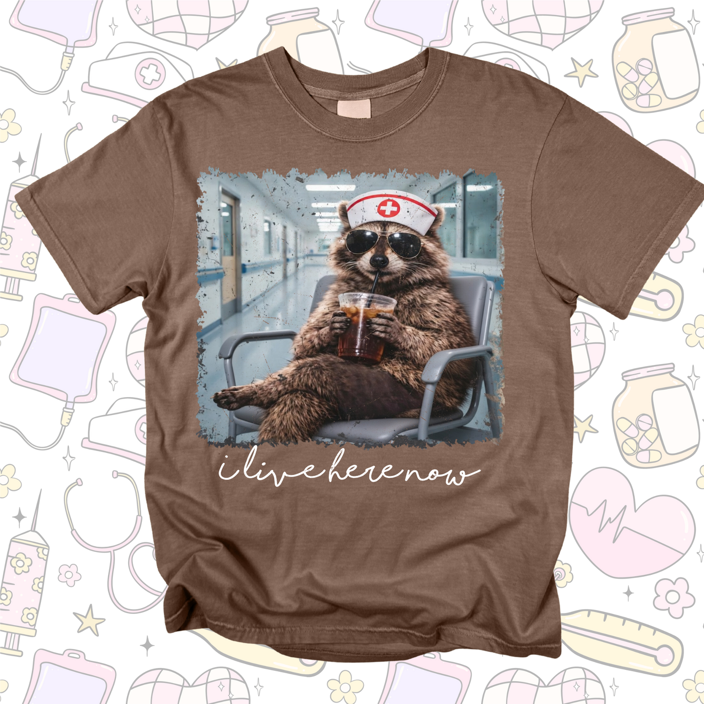 i live here now raccoon