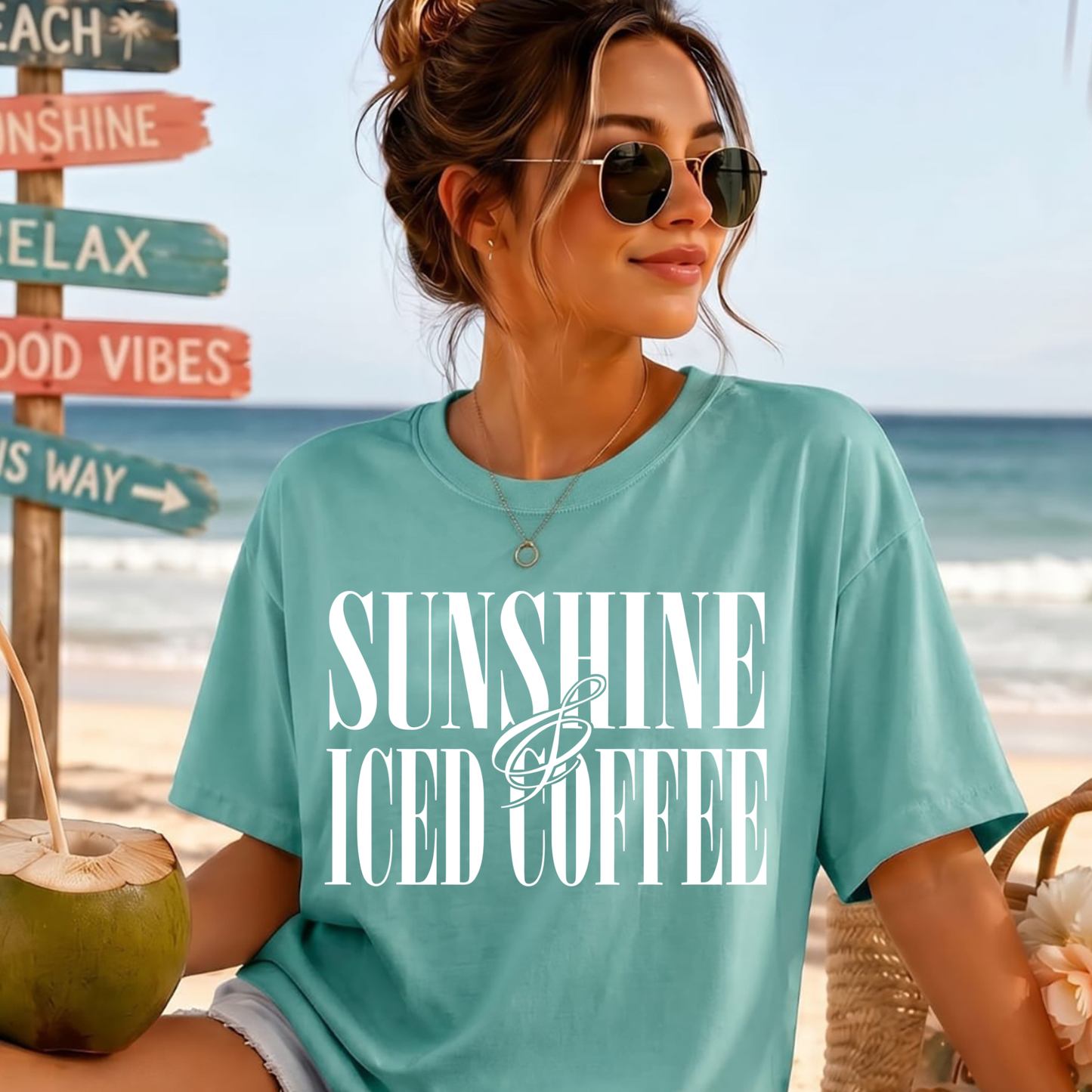 SUNSHINE & ICED COFFEE