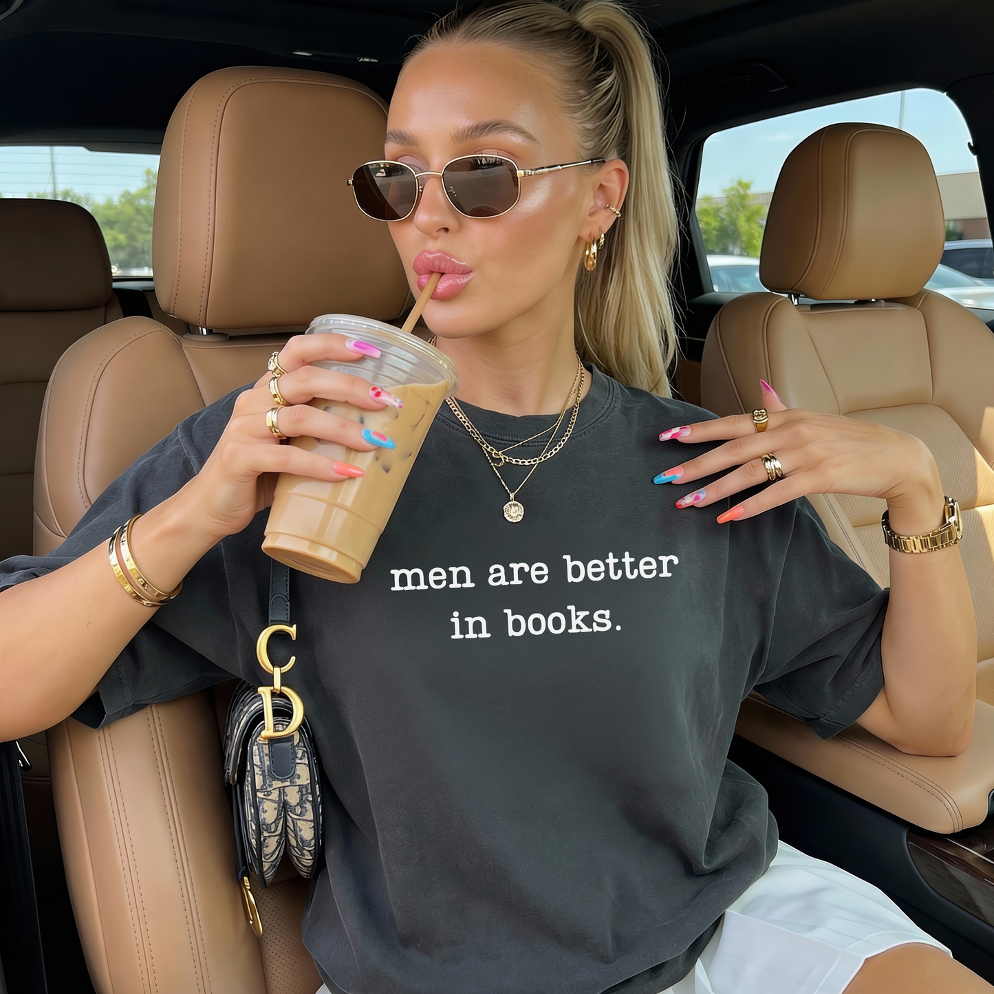 Men are better in books