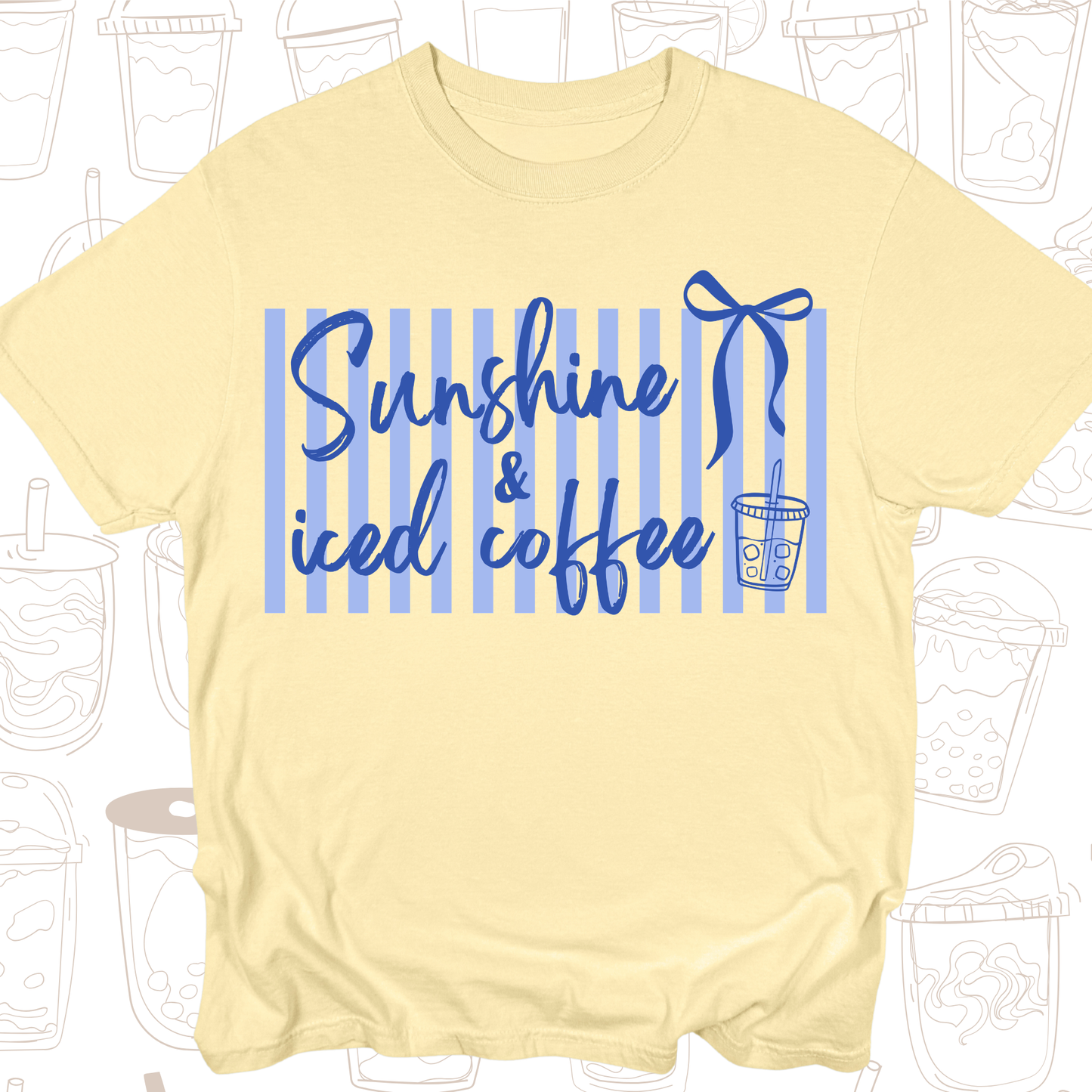 SUNSHINE & ICED COFFEE {V2BOW}