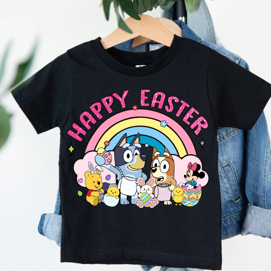 Happy Easter - Bluey/Pooh/MM