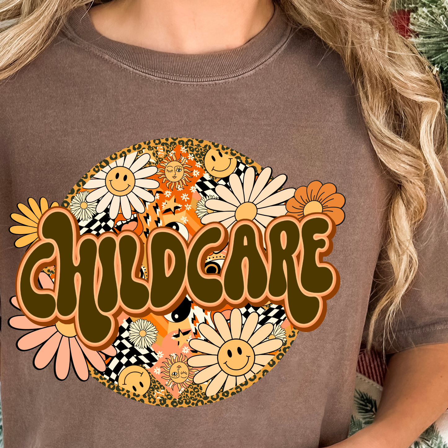 Childcare rustic flowers