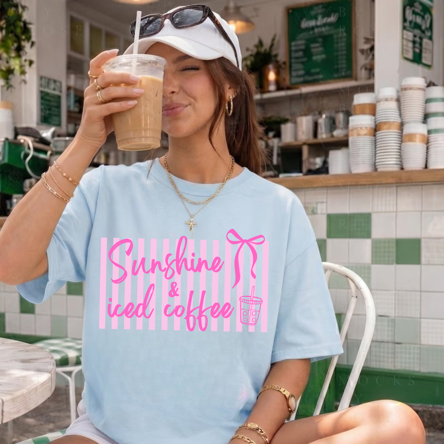 SUNSHINE & ICED COFFEE {V2BOW}