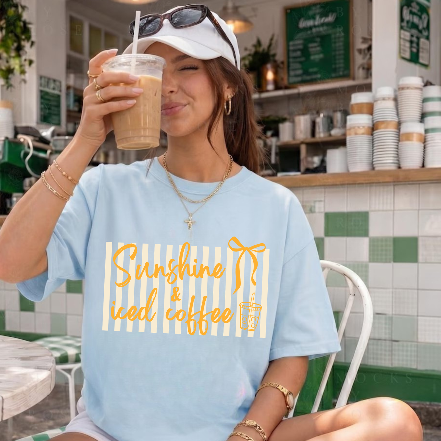 SUNSHINE & ICED COFFEE {V2BOW}