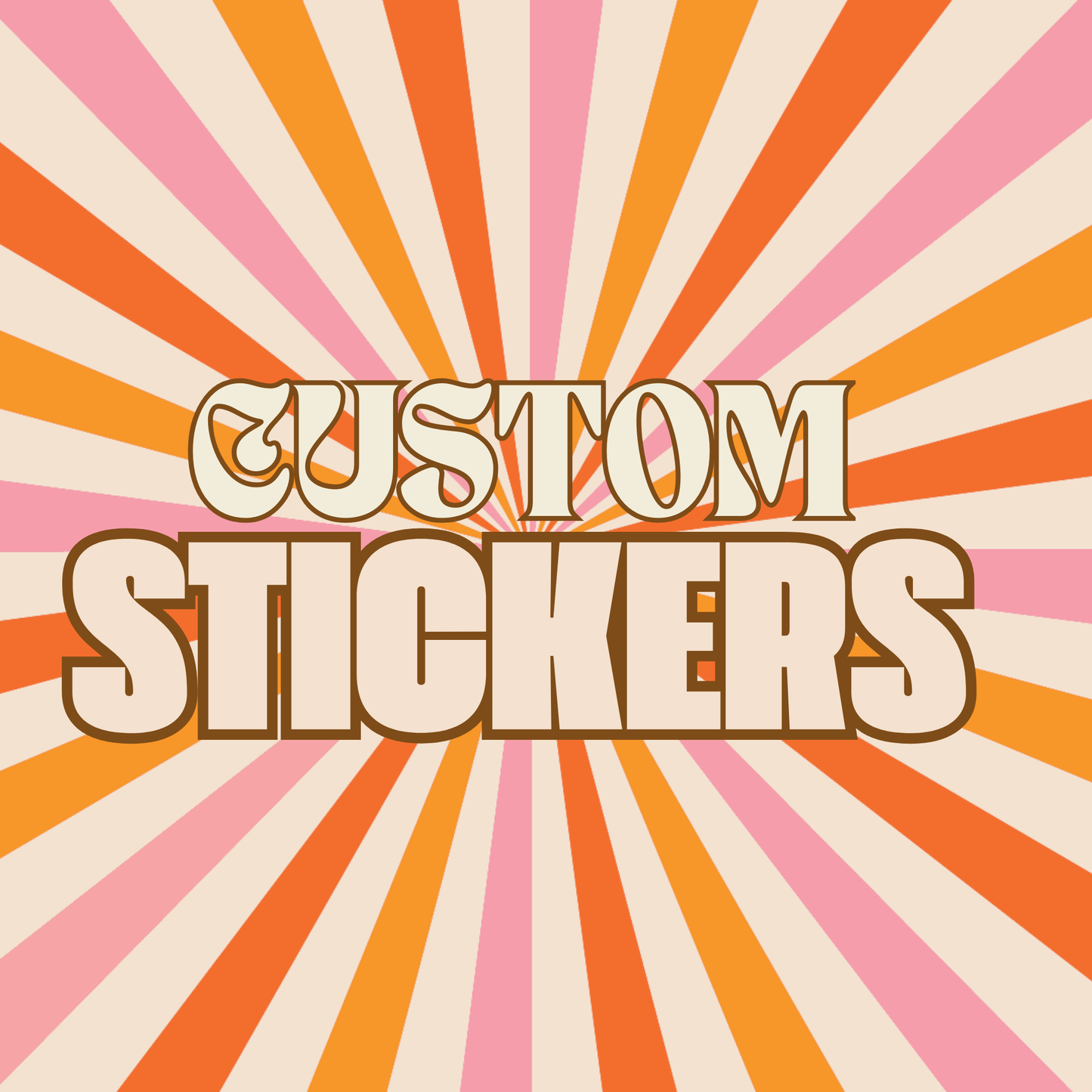 CUSTOM STICKER