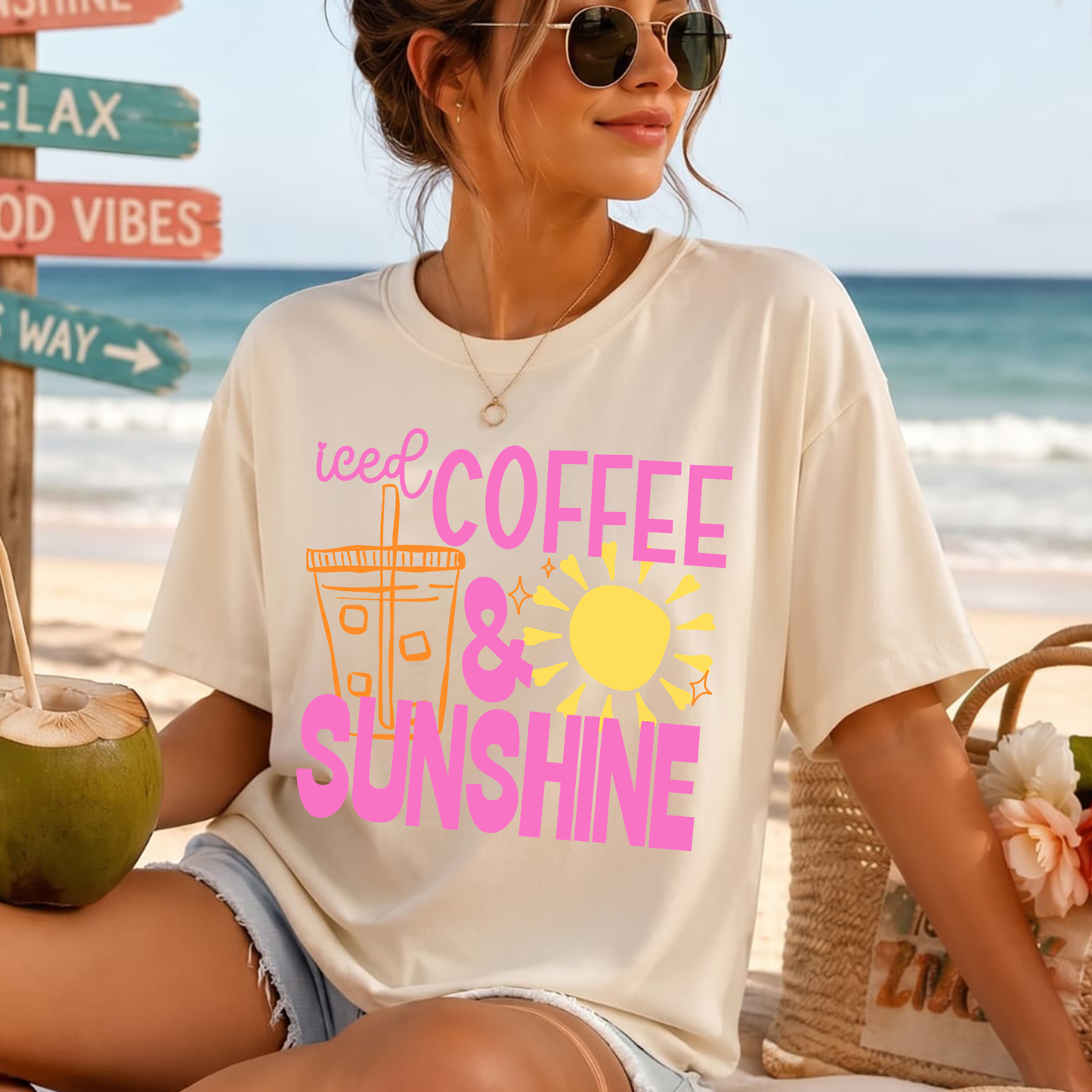 SUNSHINE & ICED COFFEE {V3SUN}