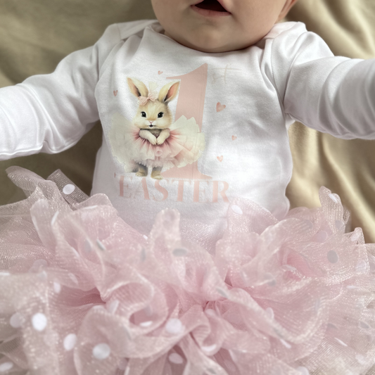 First Easter - Pink Tutu bunny