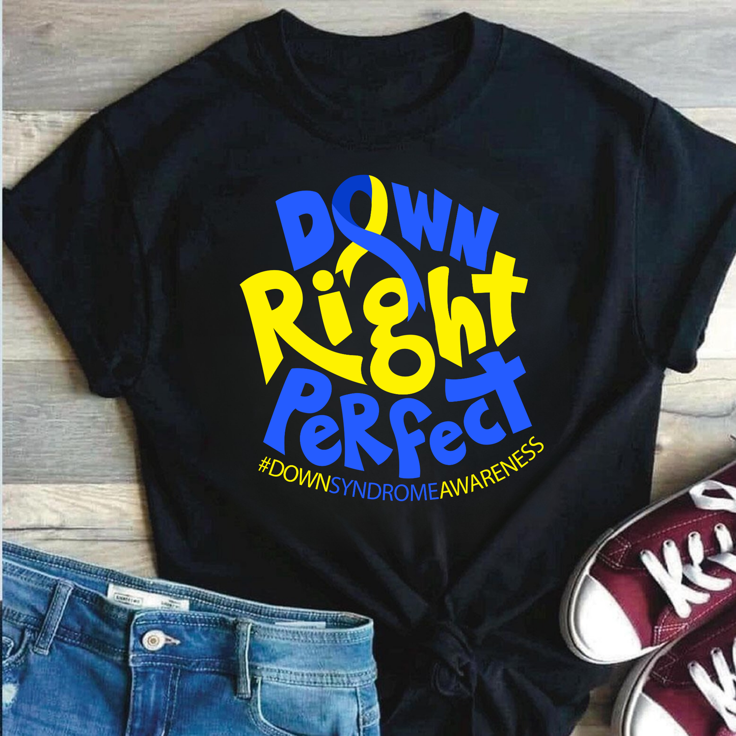 VINTAGE TEE - Down Syndrome