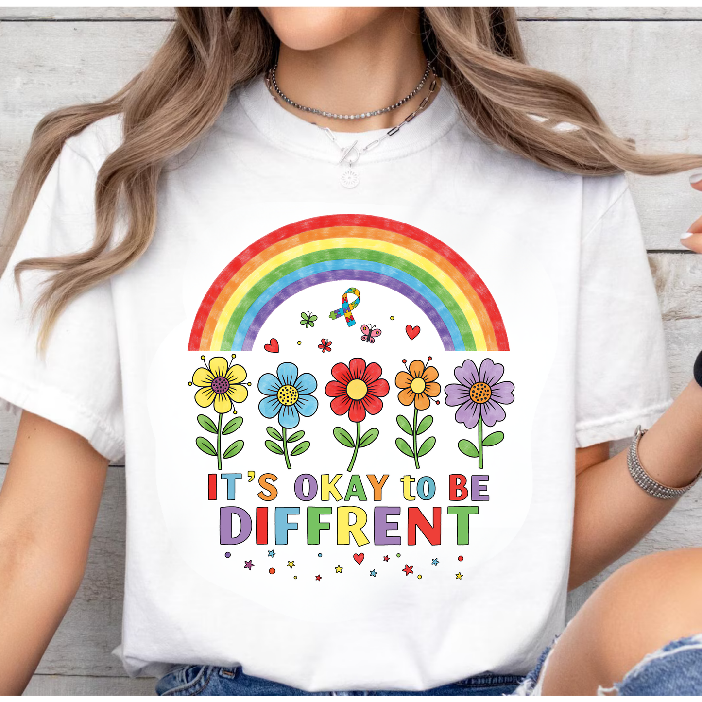 It's OK to be different Rainbow