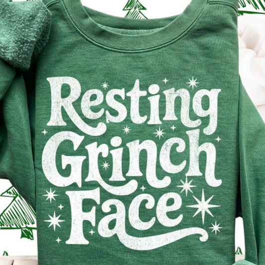 Resting Grinch Face