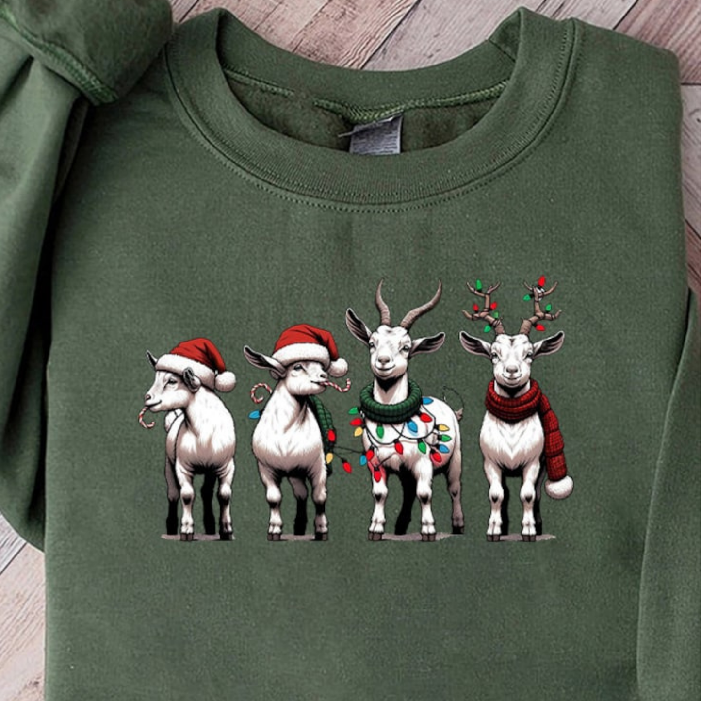 Christmas Goats