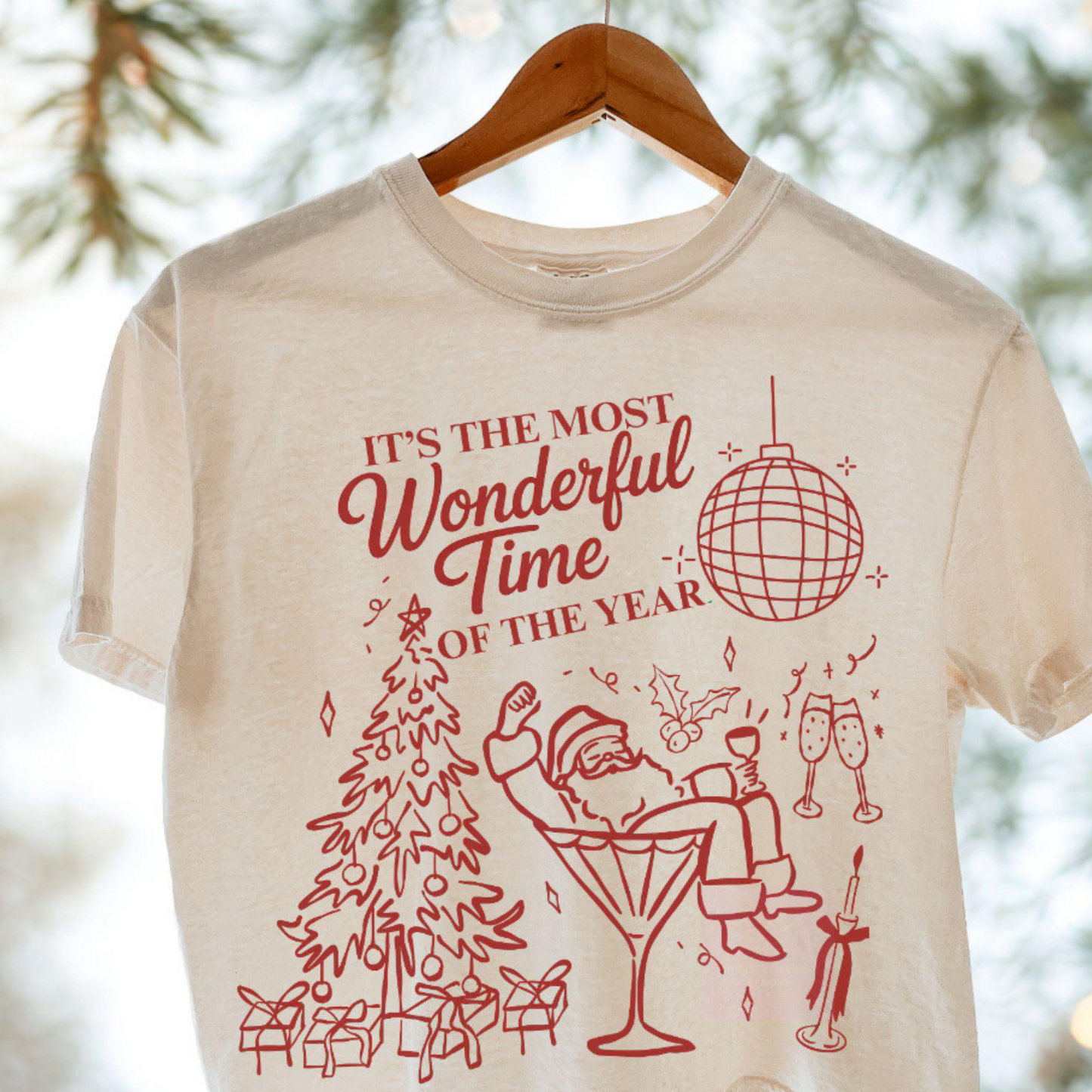 Most wonderful time of the year disco-doodles