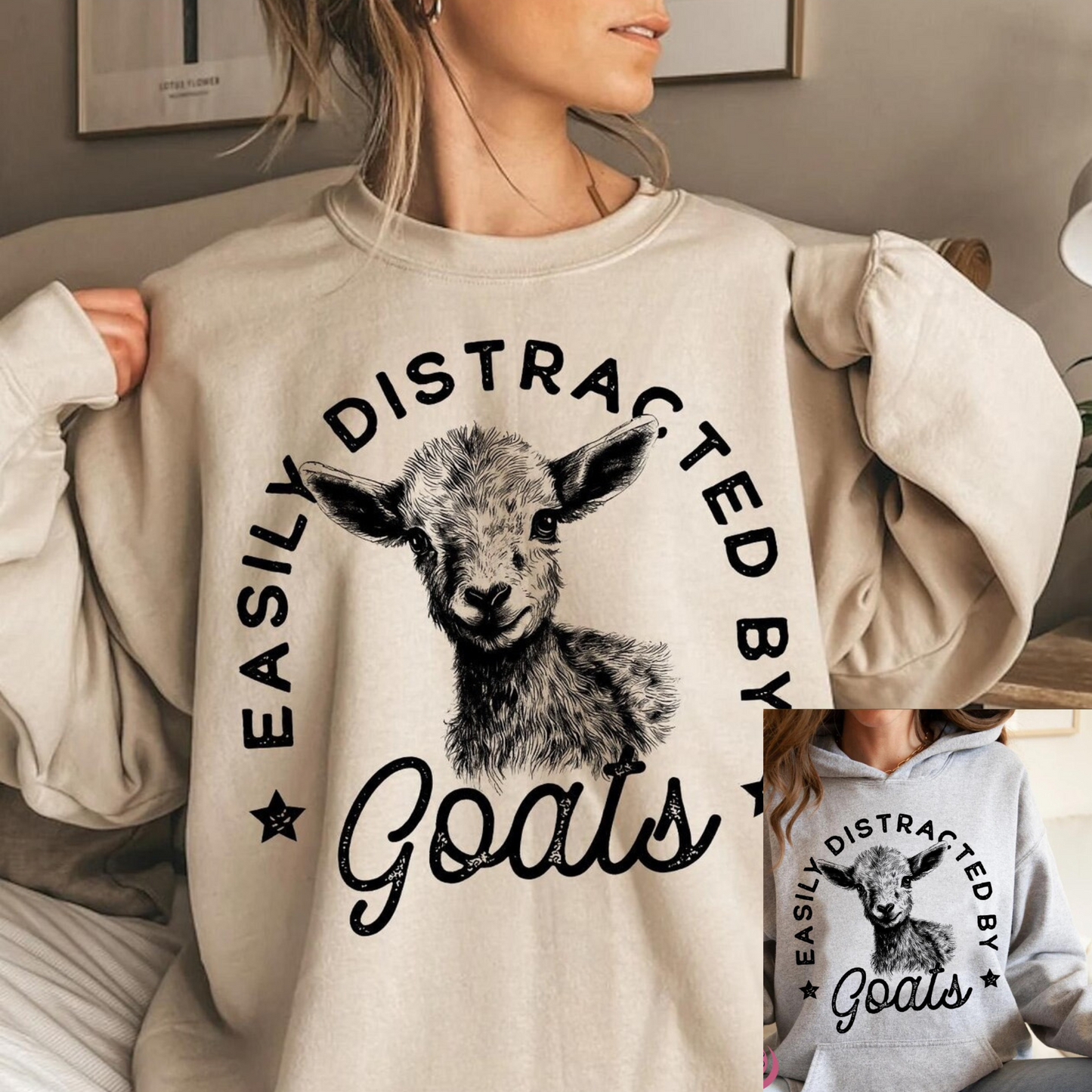 Easily Distracted by Goats