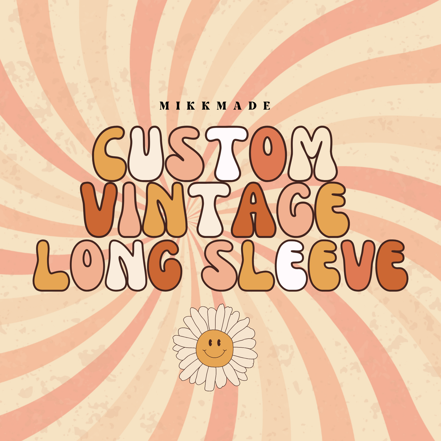 CUSTOM VINTAGE LONGSLEEVE