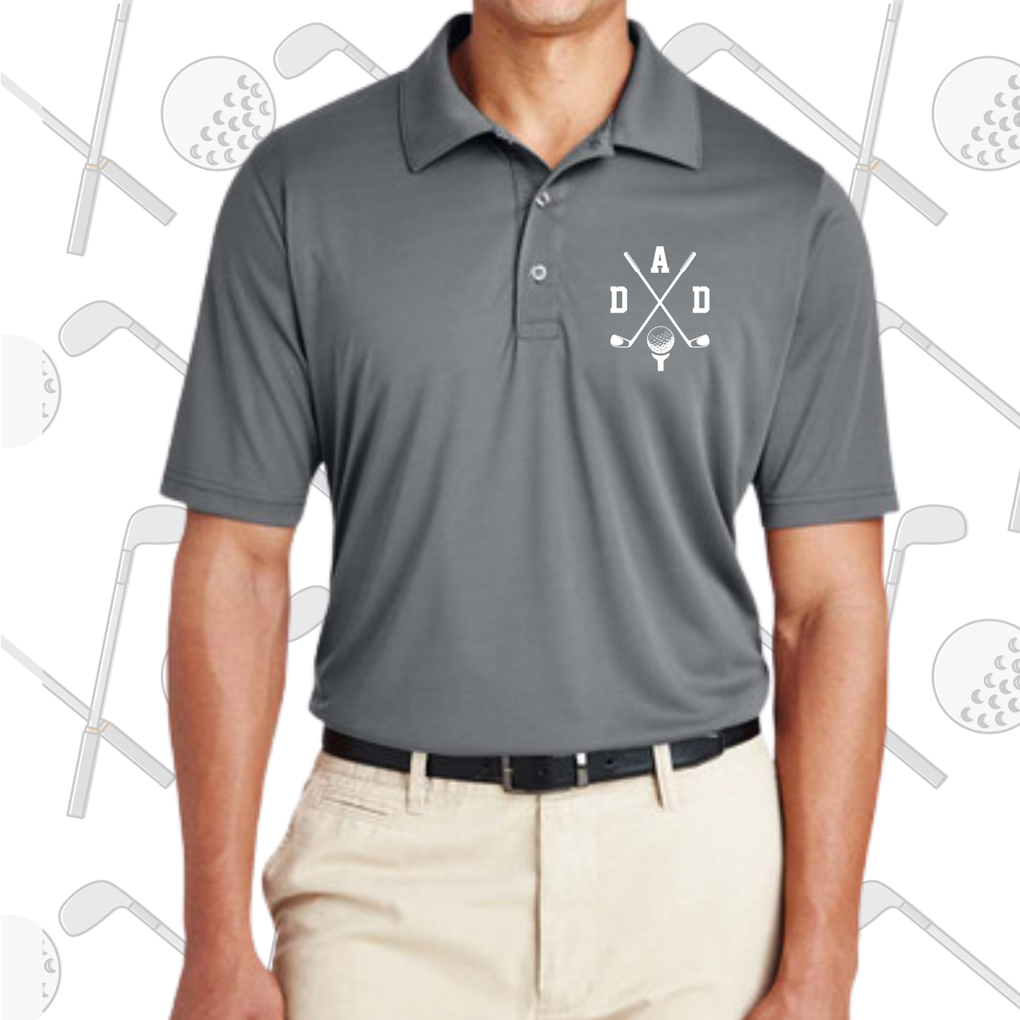 DAD: PERFORMANCE GOLF SHIRT