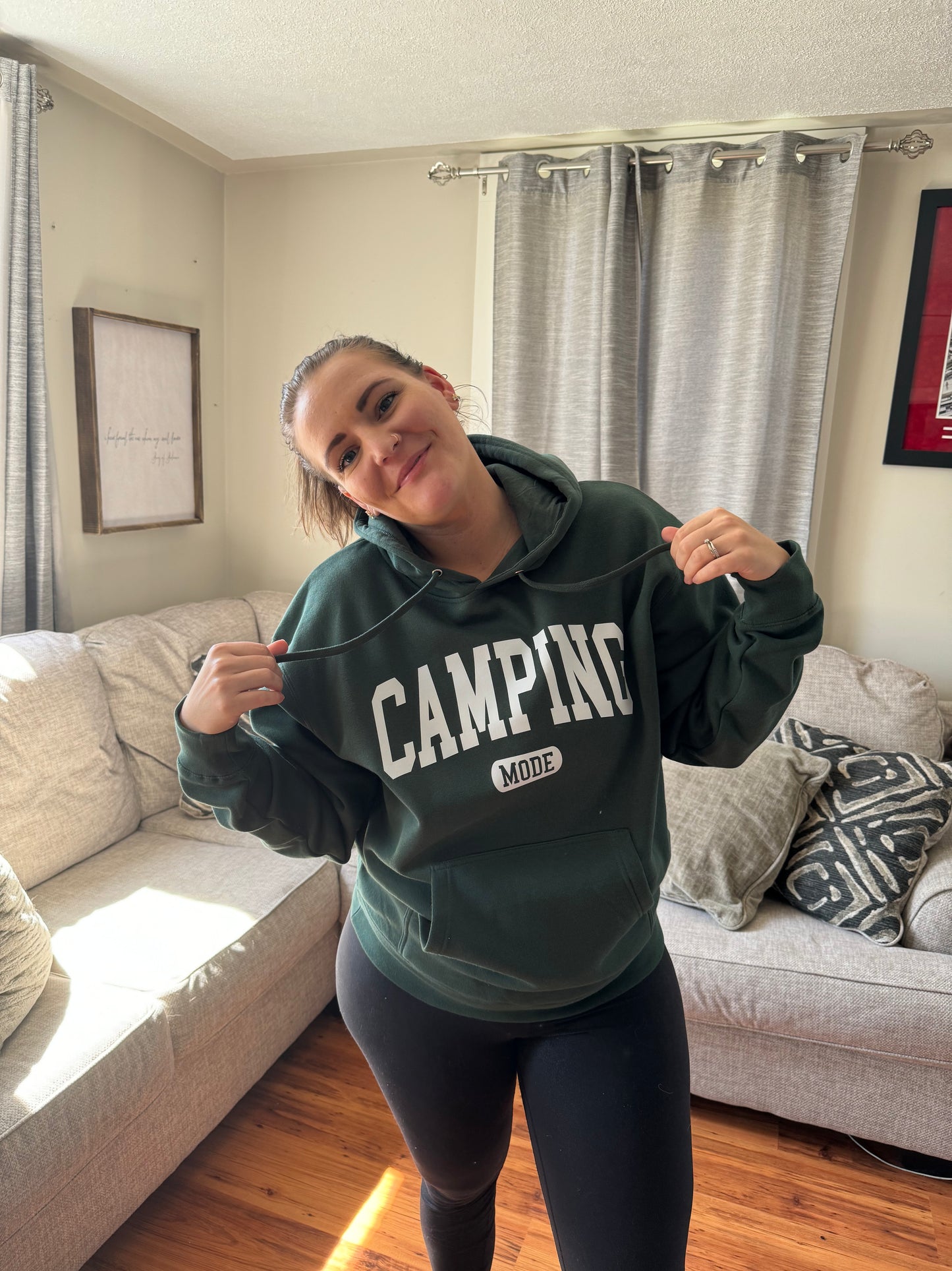 CAMPING Mode - Regular Hoodie/ Crew