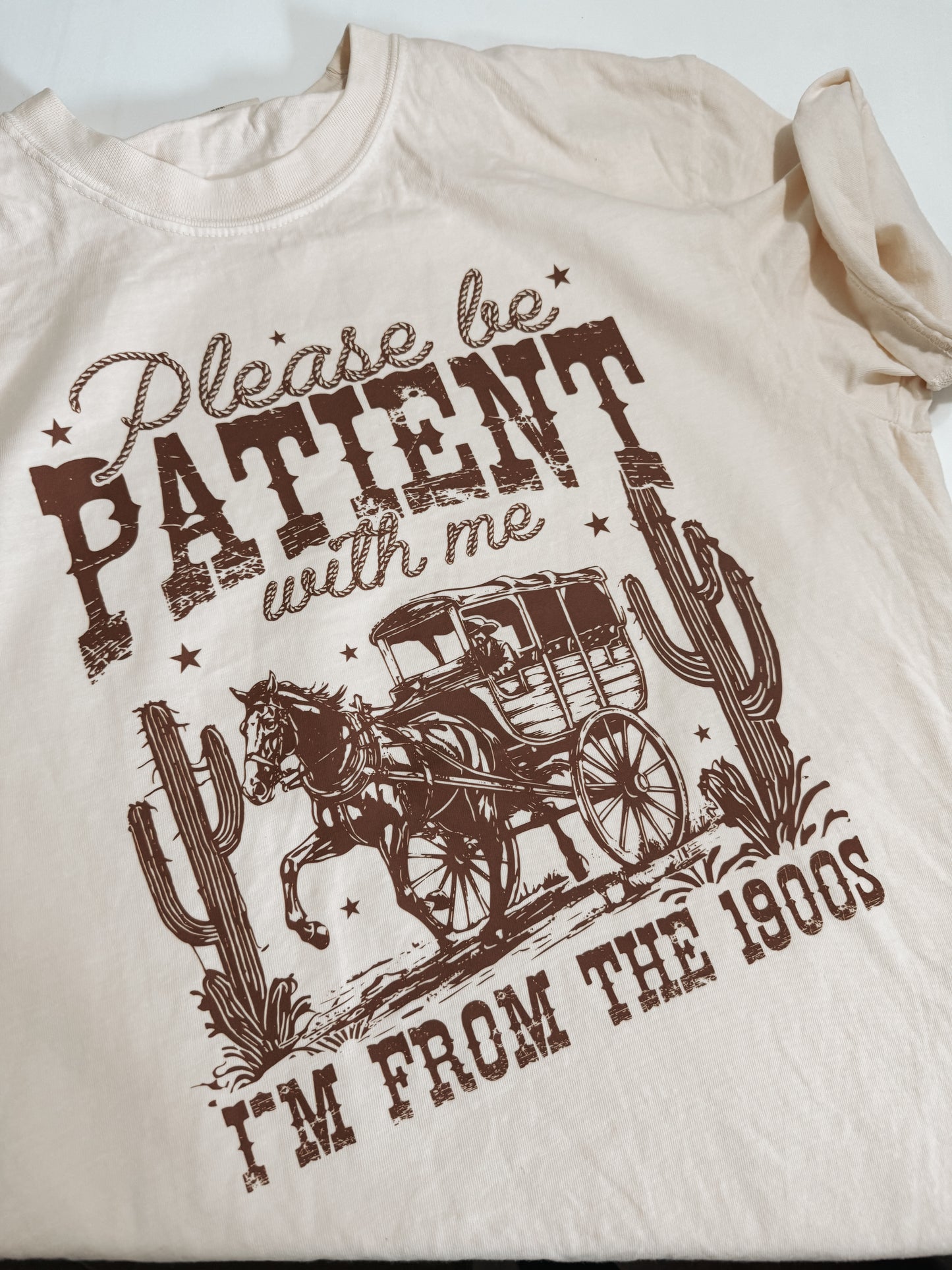 I'm from the 1900s...