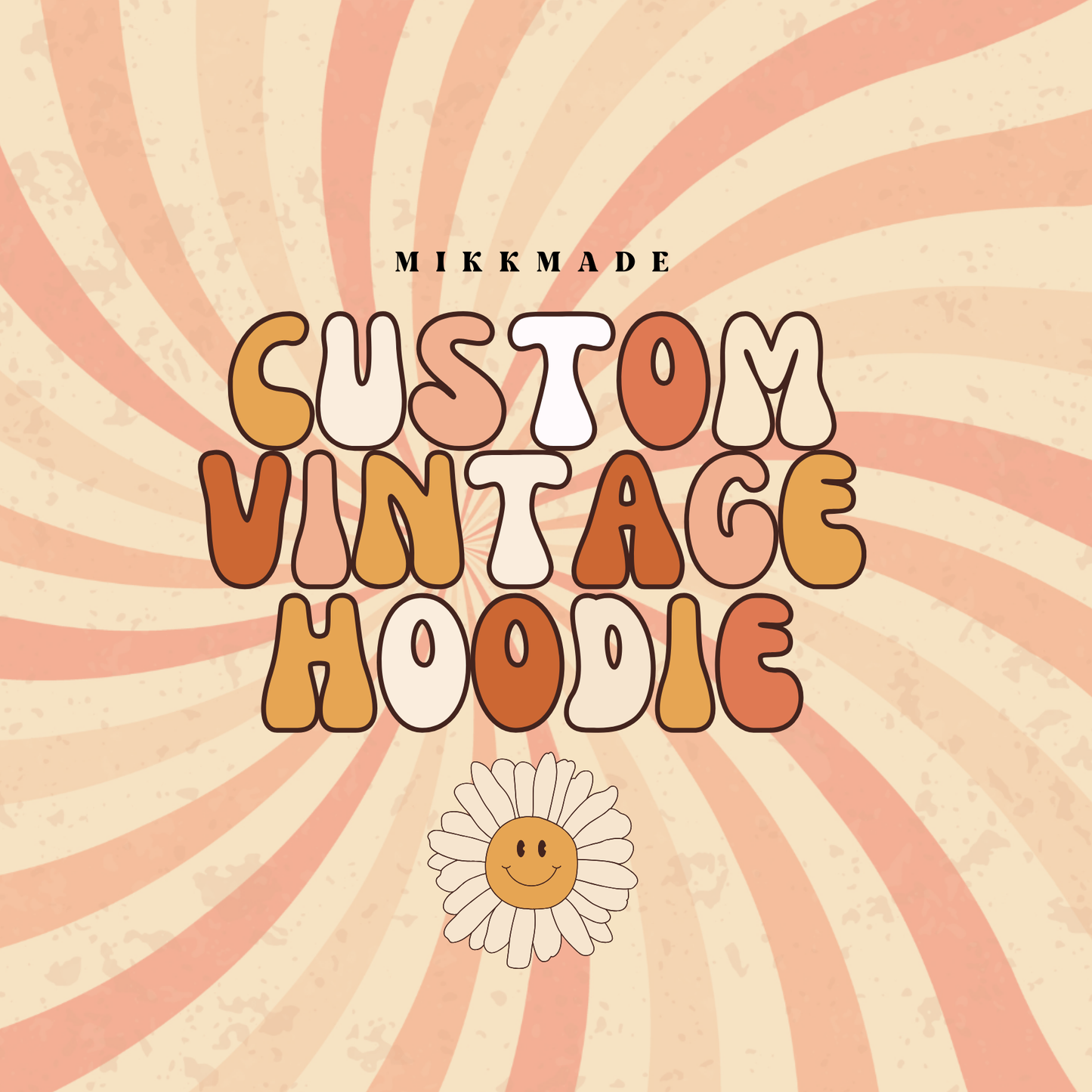 CUSTOM VINTAGE HOODIE