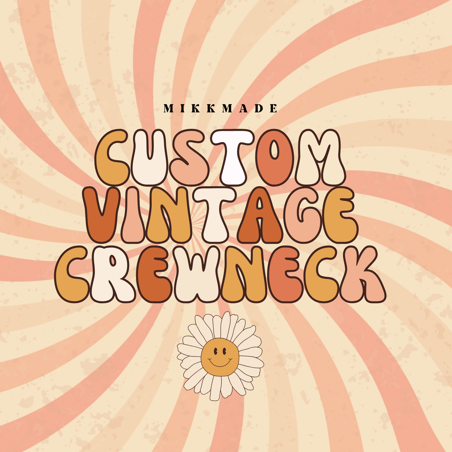 CUSTOM VINTAGE CREWNECK - Lightweight